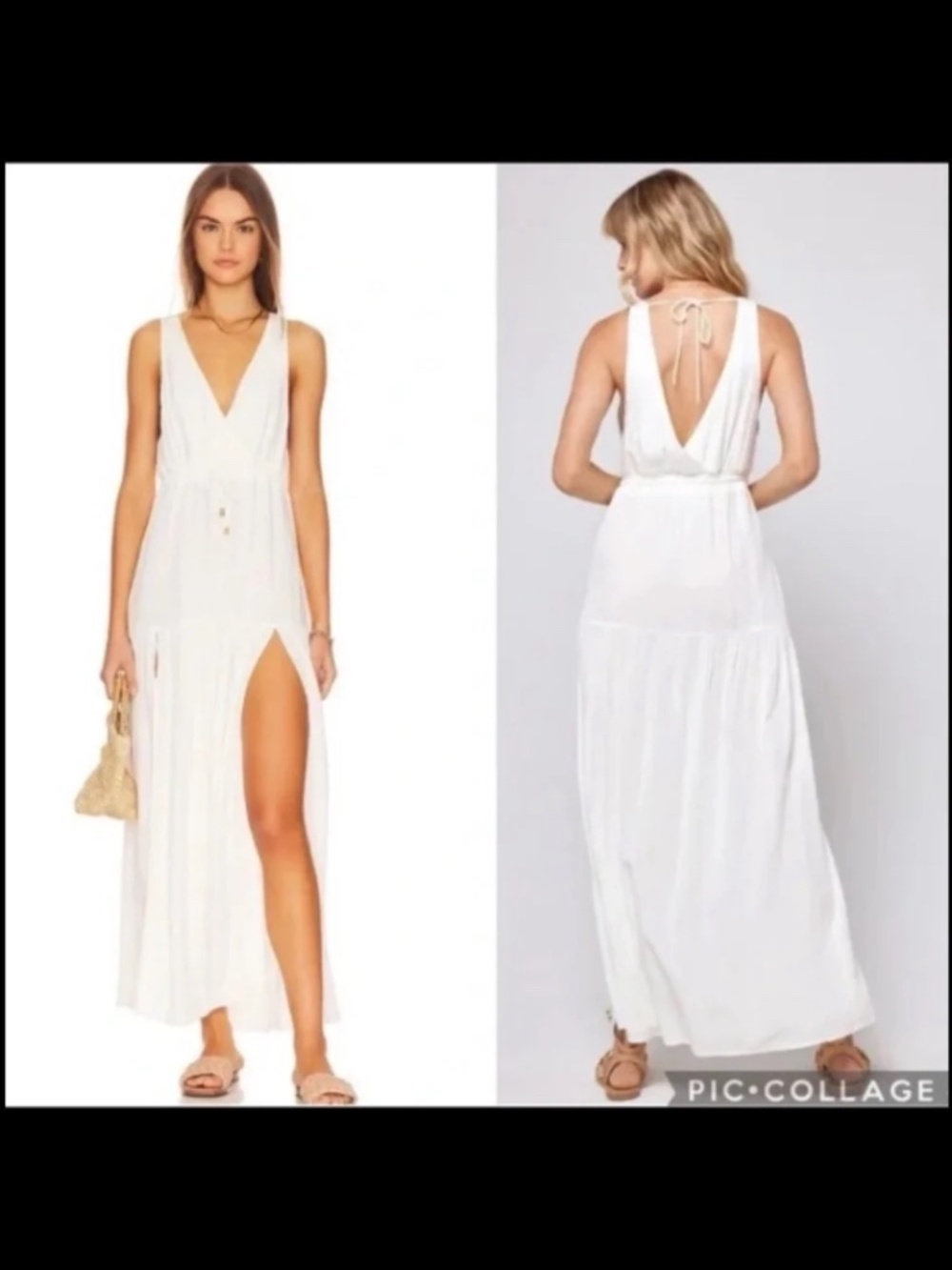 L*Space Emma Swim Cover-Up Dress Cream/Off White Size M - NWT